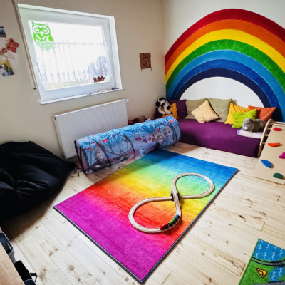 unser Regenbogen-Zimmer